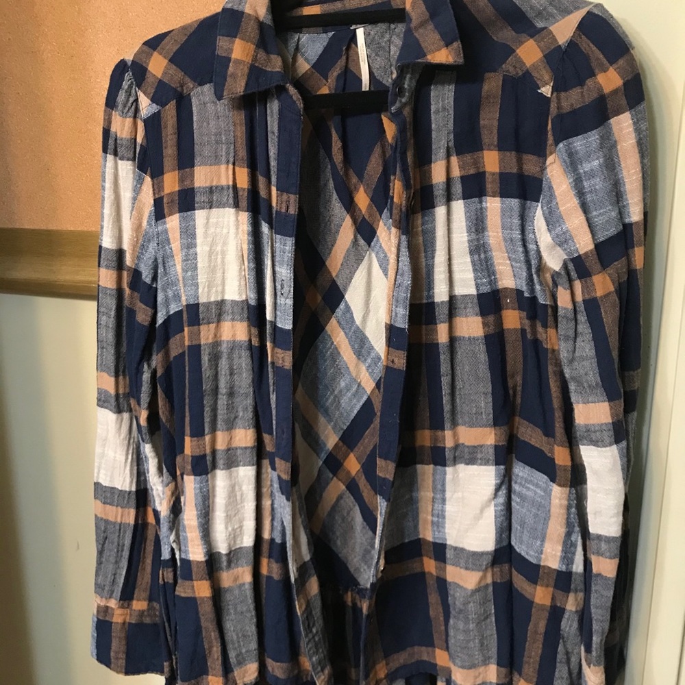 Plaid top